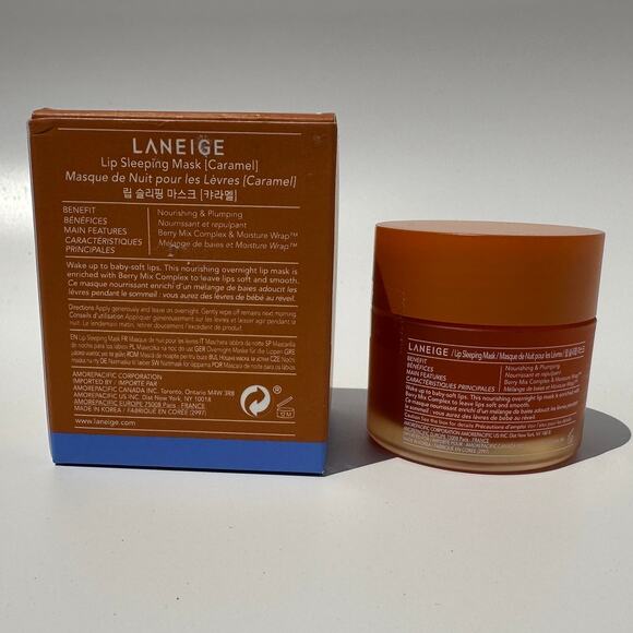 Laneige Lip Sleeping Mask Caramel Limited Edition Rare New in Box 20g / 0.70 oz - Picture 3 of 12